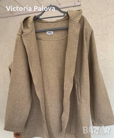 Удобно бежово палто 100% вълна, снимка 11 - Палта, манта - 39343610