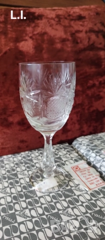 Кристални чаши за вино , снимка 7 - Сервизи - 51699026
