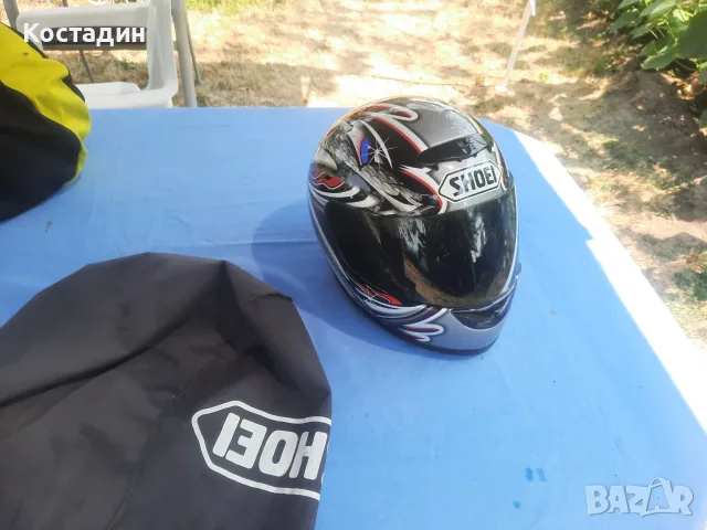 Мото каска SHOEL размер 56-57см, снимка 2 - Аксесоари и консумативи - 56223357