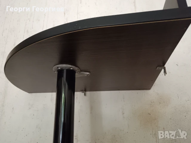 Помощна маса от ПДЧ, цвят венге, снимка 4 - Маси - 50755535