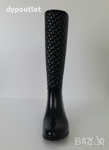 Ccilu - Дамски гумени ботуши Equstrian, черни, размер 38 / стелка 24 см./.          , снимка 5 - Дамски ботуши - 39706952