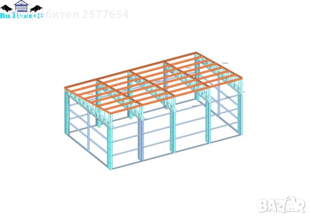 ЛИЗИНГ - Халета, Хале, Магазини, Магазин, Складове 60м2-10м х 6м х 3, снимка 7 - Строителни материали - 44160874