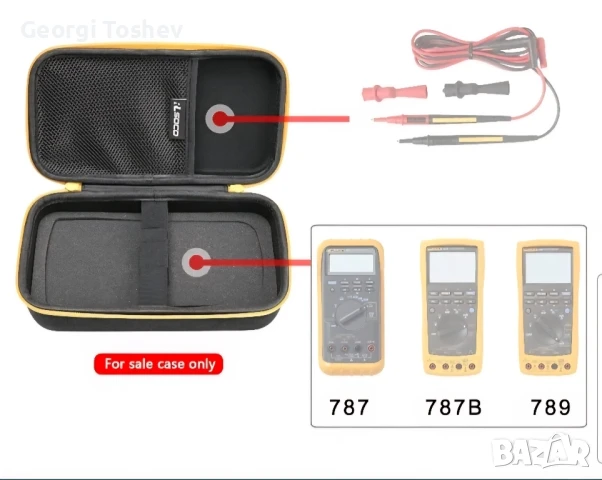 Продавам калъф RLSOCO за Мултицет Fluke 113,115,117,177,179,787,789, снимка 8 - Калъфи, кейсове - 51129905