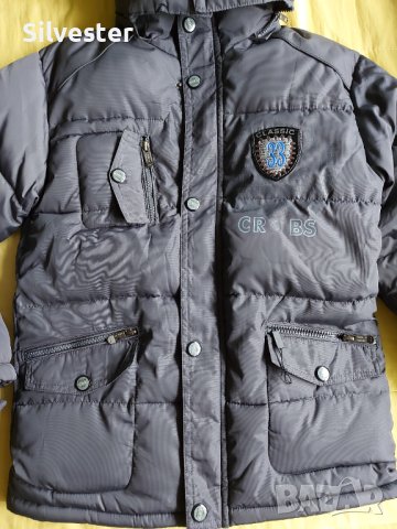 Детско зимно дебело яке/шуба с качулка, размер за 11-14г. дете, снимка 2 - Детски якета и елеци - 42596050