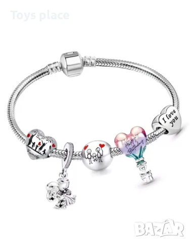 Различни гривни с Талисмани тип Пандора 