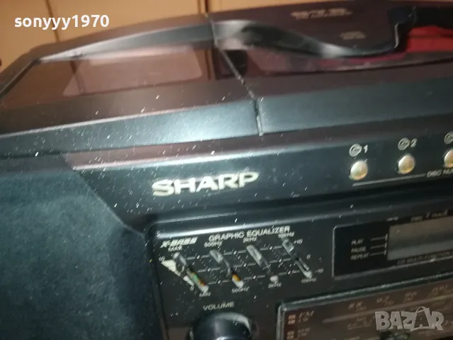 SHARP WQ-CH800 BIG SHARP-ВНОС GERMANY 0103251925LNWC, снимка 10 - Радиокасетофони, транзистори - 49327987