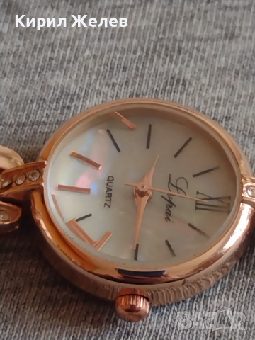 Много нежен стилен дизайн дамски часовник Lipai Quartz  21030, снимка 3 - Дамски - 36227840