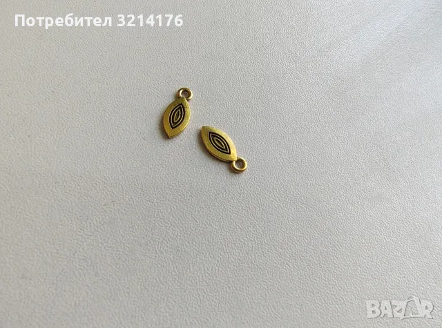 Висулка бижу - Око - Листо - Устни, снимка 4 - Други - 55816227