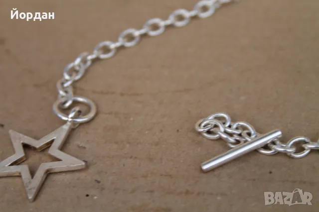 Сребърно колие, снимка 9 - Колиета, медальони, синджири - 48198449