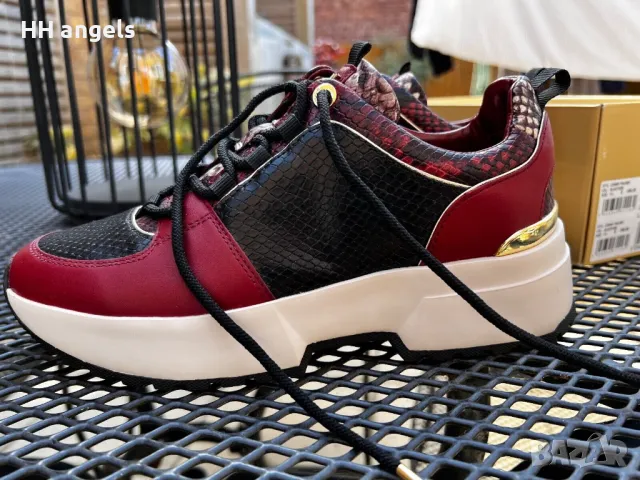 Michael Kors Cosmo естествена кожа нови спортни обувки, снимка 3 - Маратонки - 49387653