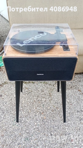 грамофон Lenko Bluetooth чисто нов 