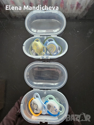 Подарък Биберони залъгалки philips avent ultra air и NUK 0 - 6 месеца, снимка 5 - Прибори, съдове, шишета и биберони - 53559684