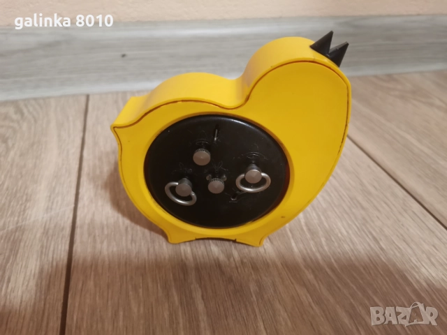 Стар работещ  рядък будилник, снимка 4 - Антикварни и старинни предмети - 51553793