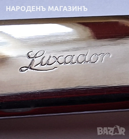 LUXADOR - SOLINGEN - Немски позлатени прибори за хранене сервиз за 6 човека нож ножове вилици лъжици, снимка 16 - Други ценни предмети - 53341880