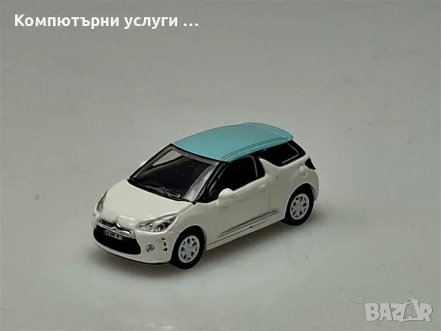 CITROEN DS3 2010 - мащаб 1:87 на Norev моделът е нов в кутия