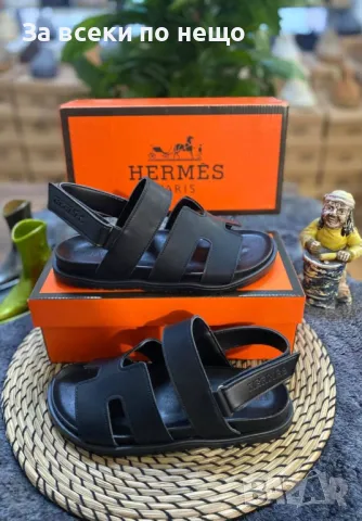 Hermes Дамски Сандали Хермес - Налични Различни Цветове Код E228, снимка 5 - Сандали - 50411966