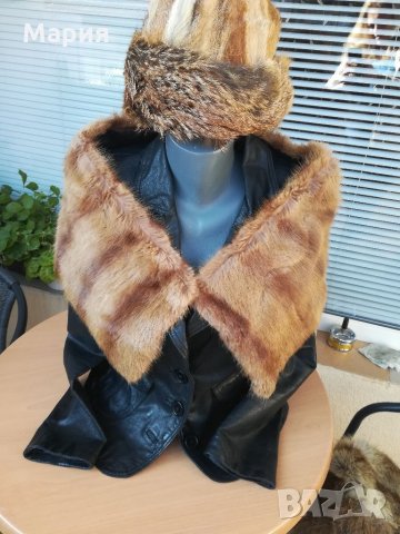 Шапки и яки, наметало от естествен косъм лисица, заек и др. , снимка 9 - Други - 35735647