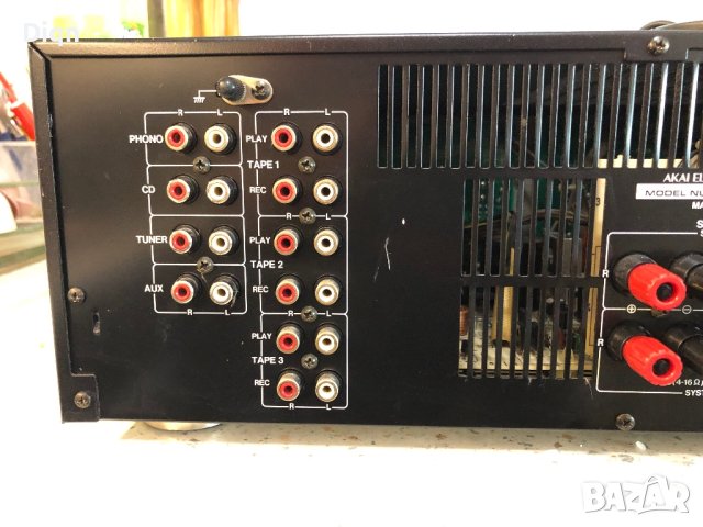 Като нов Akai AM-37, снимка 13 - Ресийвъри, усилватели, смесителни пултове - 41438077