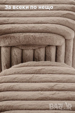 Комплект 2 бр.табуретки FIDO с капак капучино/златно Код P1943, снимка 4 - Дивани и мека мебел - 53731902