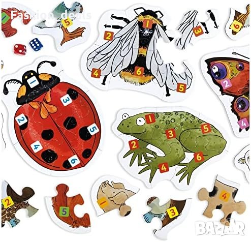 Нов Комплект Настолни Игри за деца 5-8год./4 вида игри Животински, снимка 3 - Други - 41393816