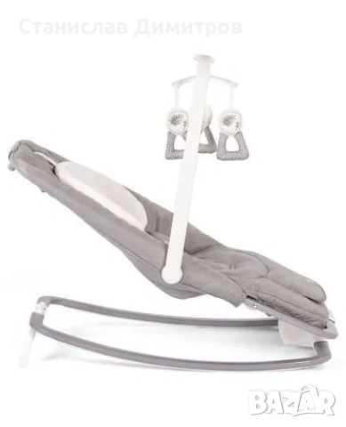 Бебешки шезлонг с вибрация и музика Joie - Dreamer, Fern, снимка 4 - Детски шезлонги - 52687718