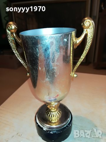 купа/ваза-инокс и злато от франция 0502231513, снимка 13 - Антикварни и старинни предмети - 39562774