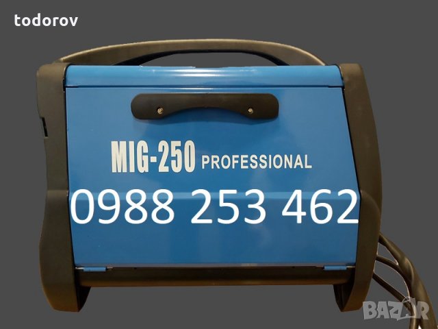  250А МАХ Телоподаващо Инверторно Professional MIG/CO2, снимка 4 - Други машини и части - 24758344