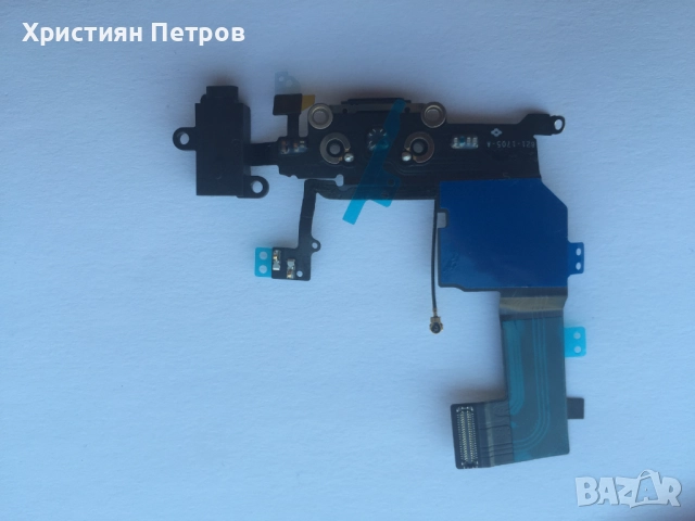 Лентов кабел + захранване + микрофон + стерео жак за iPhone 5C, снимка 2 - Резервни части за телефони - 52145765