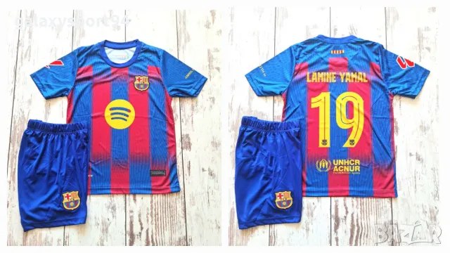 Детски Екип с чорапи Ямин Ямал 2026г Новия екип Барселона YAMAL new, снимка 2 - Футбол - 50026704