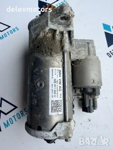 02E911022C стартер Valeo от Skoda Octavia 2.0 TDI, 150 кс., DSG, двигател DFF, ск. кутия UAW(7A), снимка 5 - Части - 55834270