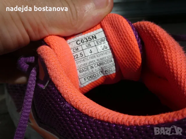 продавам дамски маратонки asics zaрaca s,номер 36, снимка 5 - Маратонки - 56326460