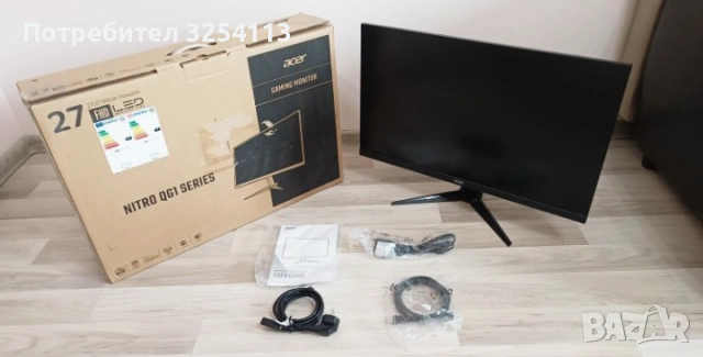 Mонитор ACER NITRO 27" , снимка 4 - Монитори - 53390306