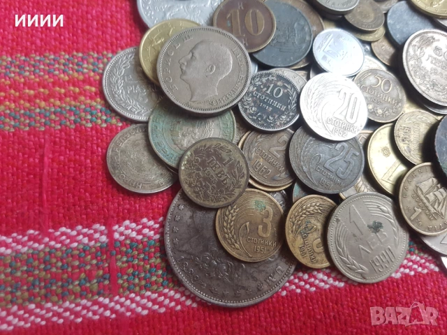 Монета стара 110 бр лот, снимка 2 - Нумизматика и бонистика - 53452327