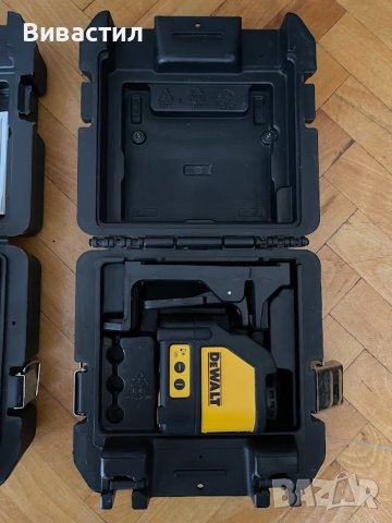 Нов Линеен лазерен нивелир зелен DeWALT DW088CG и червен DW088., снимка 4 - Други инструменти - 44277024