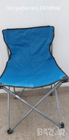 Туристически сгъваем стол, снимка 2 - Къмпинг мебели - 36260449