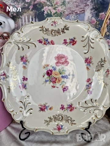 Порцеланово плато Bavaria , снимка 2 - Чинии - 53091431