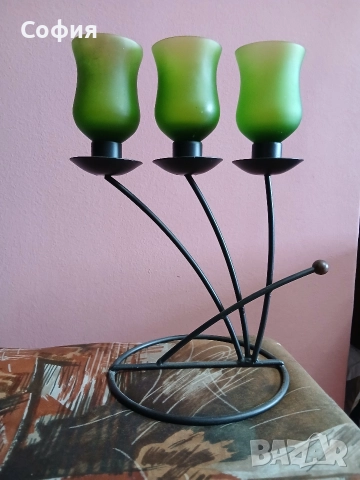 свещник, снимка 3 - Декорация за дома - 52589465