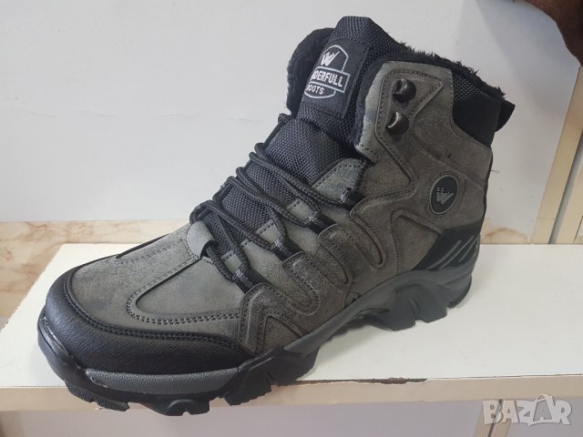 Мъжки боти 3012 сиви, снимка 2 - Мъжки боти - 39039052