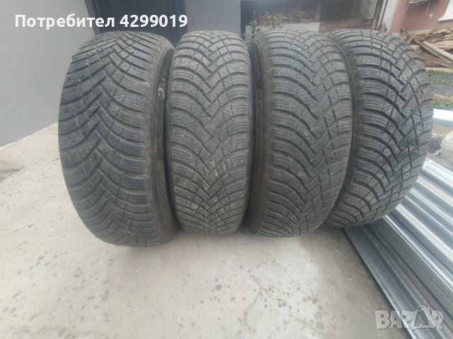 Зимни гуми с джанти 15-ки!, снимка 4 - Гуми и джанти - 52505757