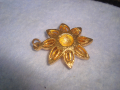 КРАСИВО ПОЗЛАТЕНО ЦВЕТЕ - ФЛОРАЛНА АРТ ВИСУЛКА ПЕНДАНТ МЕДАЛЬОН 18127, снимка 8
