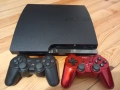 PS3 Slim 120GB Хакнат + игри, снимка 1