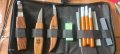 Нов Комплект от 12 броя инструменти за дърворезба дървообработване изрязване Майстор, снимка 9