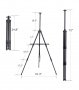 3055 Сгъваем триножник - статив с регулираща височина, снимка 4