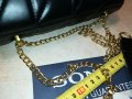 ЧАНТА-ЧЕРНО И ЗЛАТО 1008231257, снимка 10