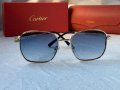 Cartier 2023 дамски слънчеви очила 4 цвята квадратни, снимка 9