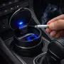 Пепелник за кола с LED светлина и керамично покритие 7 cm, снимка 6
