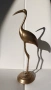 Vintage бронзова статуетка на жерав, снимка 6