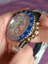 Топ Role 44mm.Yacht Master II GMT bi colour Ceramic дубликат Clone Часовник , снимка 9