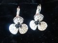 Сребърни обеци, снимка 3