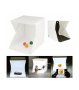 Фотографска кутия с LED светлина за правене на снимки, снимка 1 - Светкавици, студийно осветление - 44313297